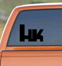 HK Heckler & Koch Vinyl Decal Sticker Car Truck Laptop Wall Safe Pick Size Color