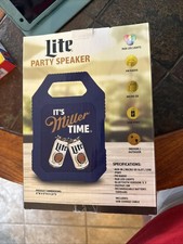 Miller Lite Bluetooth Party Speaker new