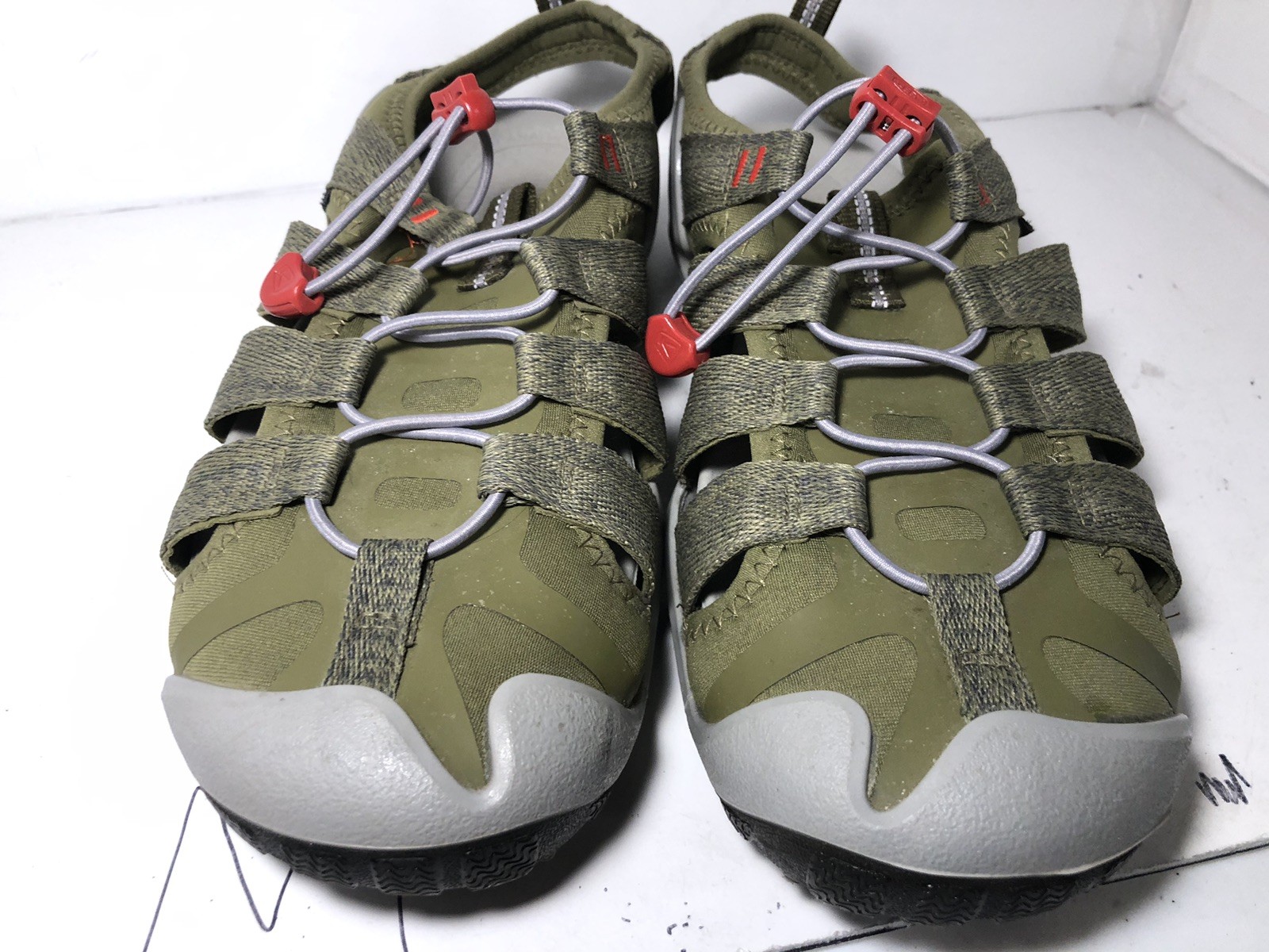 Keen CNX ii verde scarpe acqua sandali uomo taglia 12