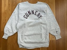 Vintage 90s Champion Reverse Weave Gunnery Military Crewneck Sweatshirt USA XL