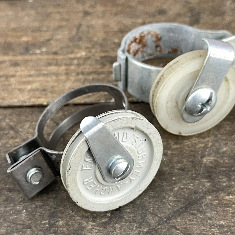 Sturmey Archer Cable Pulley Guides 25mm Clamp Indicator Chain 3-Speed Lot VTG - Image 2 of 4