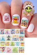 Disney characters  Set Of 50Waterslide Nail Art Decals