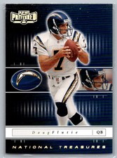 2001 Playoff Preferred National Treasures Silver  Doug Flutie 45 /400