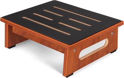 One Step Stool for Adults Seniors with Non-Slip Rubber Stepping Surface