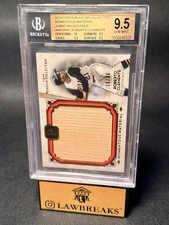 2014 TOPPS MUESEUM JUMBO BAT RELIC GOLD /35 #MMJRRC - ROBERTO CLEMENTE - BGS 9.5