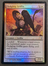 MTG Card - 1x Fledgling Griffin - Worldwake - NM/LP Foil - Magic The Gathering