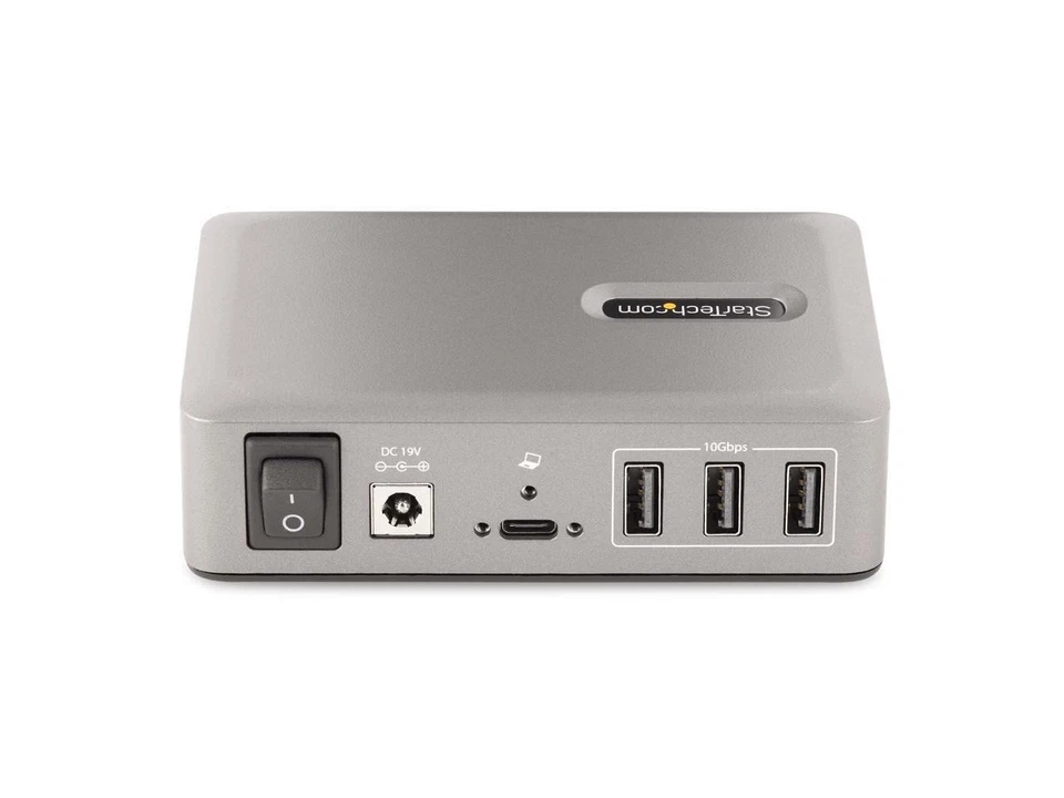 StarTech 10-Port USB-C Hub - 8x USB-A/2x USB-C - Self-Powered w/65W Power Supply - Image 4 of 4