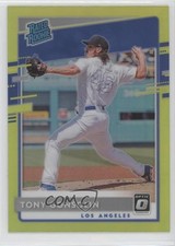 2020 Donruss Optic Rated Rookies Retail Lime Green Prizm Tony Gonsolin #59 0o6v