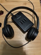 RadioShack 3 Band Equalizer Stereo Listener  3301097 + Headphones 