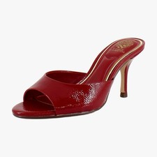 Vince Camuto Prynn Womens Heels Flame Faux Patent