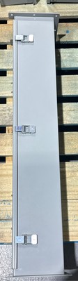 Hoffman F66L36 Straight Section Wireway 6X6X36'' 