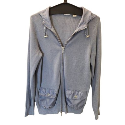 Chicos Zenergy 100% Cotton 2-way zipped jacket