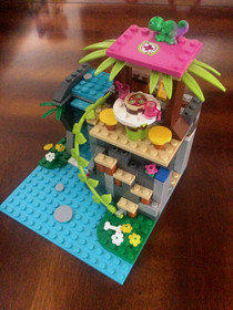 LEGO FRIENDS: Jungle Falls Rescue (41033) W/INTRUCTIONAL MANUAL 100% COMPLETE