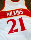 Dominique Wilkins Signed Auto Atlanta Hawks Basketball Jersey JSA NBA HOF