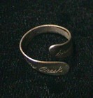 Vintage Stony Creek Metropark Wrap Ring Souvenir Michigan Adjustable — photo 5