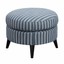 pemberly row ottoman with fixed cushion and solid wood legs in bronze