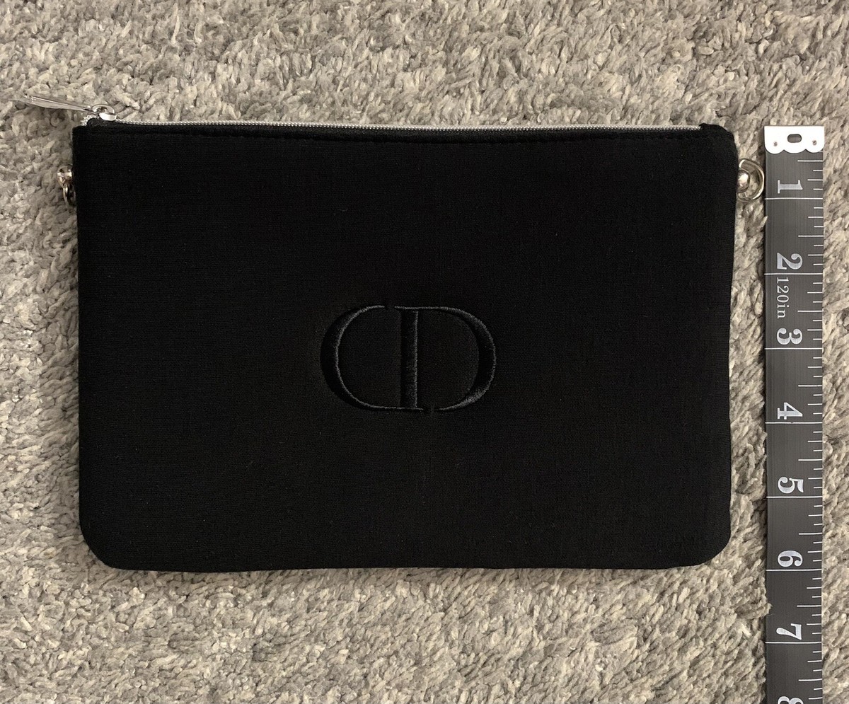 DIOR Clutch Crossbody black Chain Evening Bag cosmetic makeup