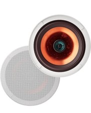 Herdio 6.5" Bluetooth Ceiling Speakers Flush Mount Bass Stereo Speakers 2 PCs