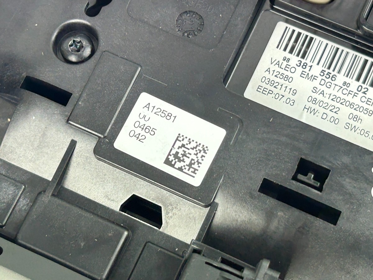 Citroen C3 MK3 Multifunction Display Screen Monitor Unit