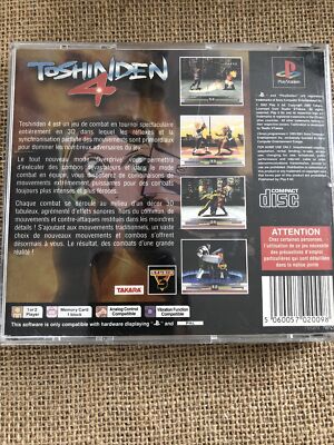 Cd Seul TOSHINDEN 4 PS1 COMBAT Playstation 1