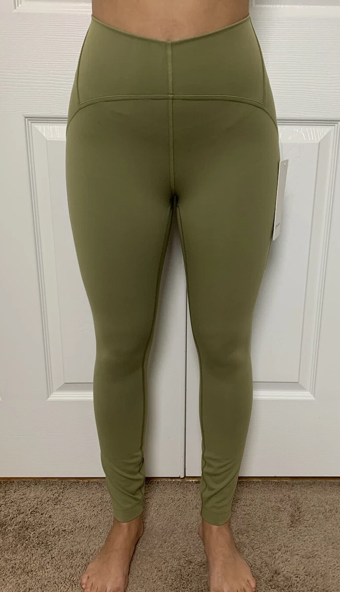 Lululemon Size 2 Instill HR Tight 25 Bronze Green BRZG SmoothCover™ Pant  Yoga