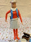 VTG Marx Johnny West Adventures JWA Salmon Jane West with 20 Accessories.