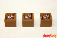 LEGO LONE RANGER, NINJAGO, CITY, 3 TNT Kisten aus LEGO®-Teilen, Western