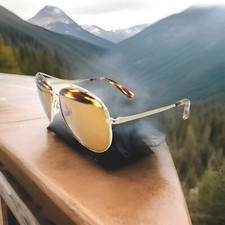 Alain Mikli Sunglasses Havana Gold Dark Brown PAON A04004 002/73 58/16/135 350