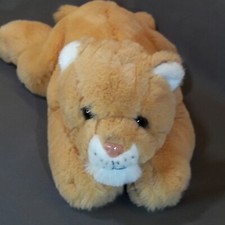 FAO Schwarz Lion Cub Toy Plush No Papers Adopt Wild Pal Endangered