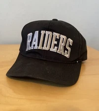 Rare Vintage 90s Starter Los Angeles Raiders Arc Logo SnapBack 