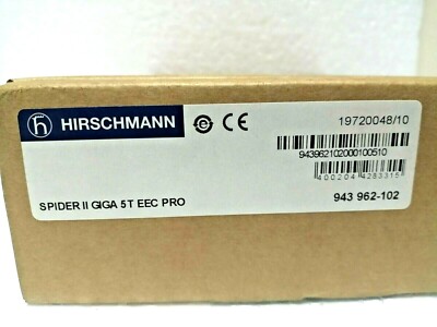 Hirschmann SPIDER II Giga 5T EEC PRO Industrial Ethernet Switch 943 962-102