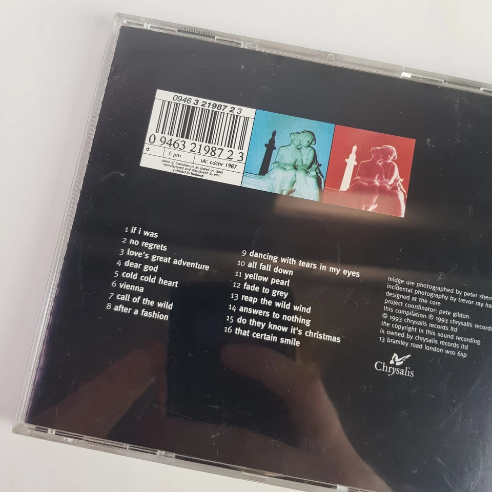 If I Was Very Best Of Midge Ure & Ultravox No Regrets Loves Great Adventure CD - Image 3 of 4