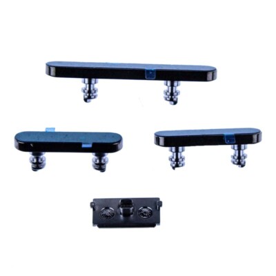 Cosmetic Button Set 4 Parts for Apple iPhone 14 Pro 14 Pro Max Gold Repair Part