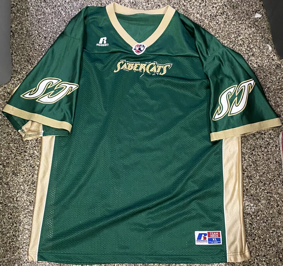 San Jose Sabercats TEAM ISSUE Russell Athletic Blank Jersey Size
