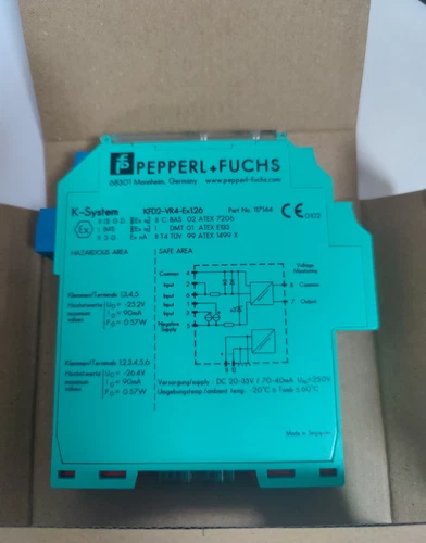 1PCS NEUF Pepperl+Fuchs barrière de sécurité KFD2-VR4-EX1.26 livraison rapide - Photo 3/3
