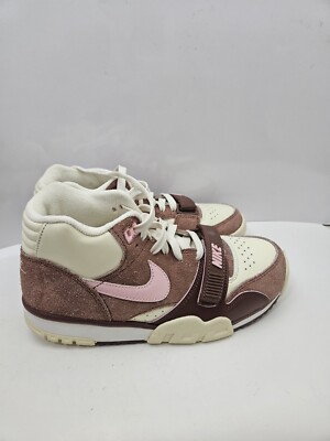 Nike Air Trainer 1 Valentine's Day 2023 Dark Pony Soft Pink DM0522-201 Sz 5.5kid