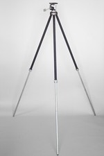Vintage 54.5" Height All Metal STAR D Tripod By Davidson Mfg. Co.