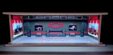 CUSTOM 454 SS Interior Garage Theme 1:64 Model Garage Diorama with LED Lighting