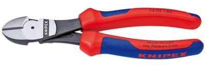 Knipex 74 02 180mm Kraft Seitenschneider 7402180 ChromVanadium Stahl 64HRC Zange