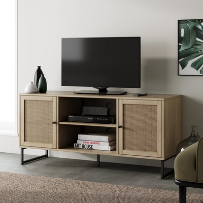 Nathan James 74101 Mina Modern TV Stand, Entertainment Cabinet, Media Console...