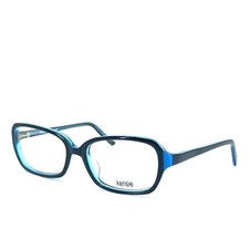 Kensie Discreet Eyeglasses Rectangular Blue Womens Plastic Frames 50[]16 130 mm