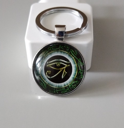 EYE OF HORUS EGYPTIAN VINTAGE PENDANT KEYRING - Picture 6 of 11
