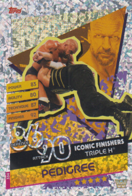 Karte 334 - Pedigree - Iconic Finisher - Slam Attax Reloaded (2020)