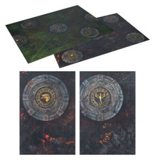 Warhammer AoS Skaventide- Spearhead Fire & Jade THICK Gameboard DOUBLE SIDED,NEW