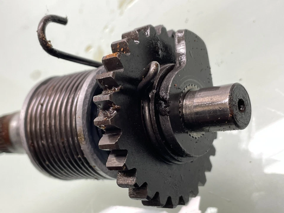 Yamaha AT2 AT1 125 1972 mecanismo de arranque de enduro Foto 2 de 4