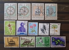 San Marino Briefmarken Gestempelt u. Postfrisch in bester Erhaltung siehe Scan