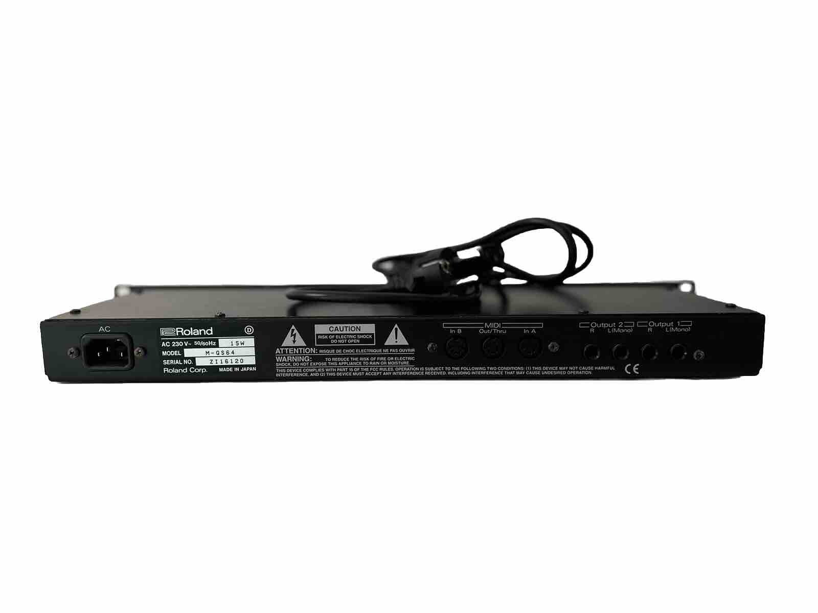 Roland MGS64 Sound Expansion Synth Module eBay