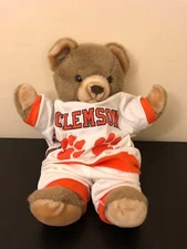 clemson paw power teddy bear