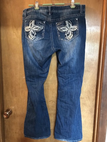 Love Nation Blue Jeans Size 18 - Picture 2 of 5