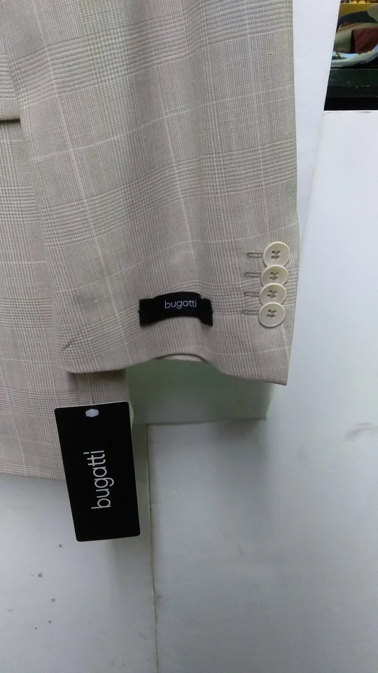 NUEVO ABRIGO DEPORTIVO BUGATTI MEZCLA LANA VIRGEN HOMBRE Foto 4 de 4